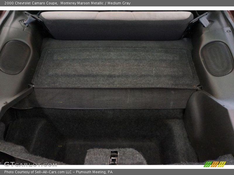 Monterey Maroon Metallic / Medium Gray 2000 Chevrolet Camaro Coupe
