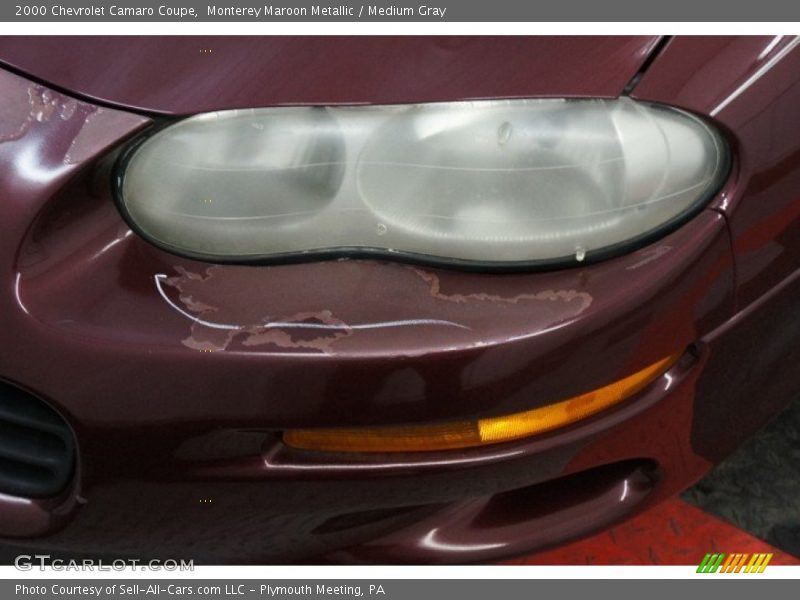 Monterey Maroon Metallic / Medium Gray 2000 Chevrolet Camaro Coupe
