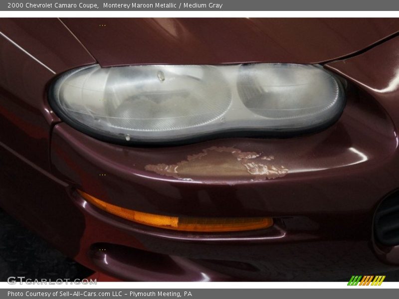 Monterey Maroon Metallic / Medium Gray 2000 Chevrolet Camaro Coupe