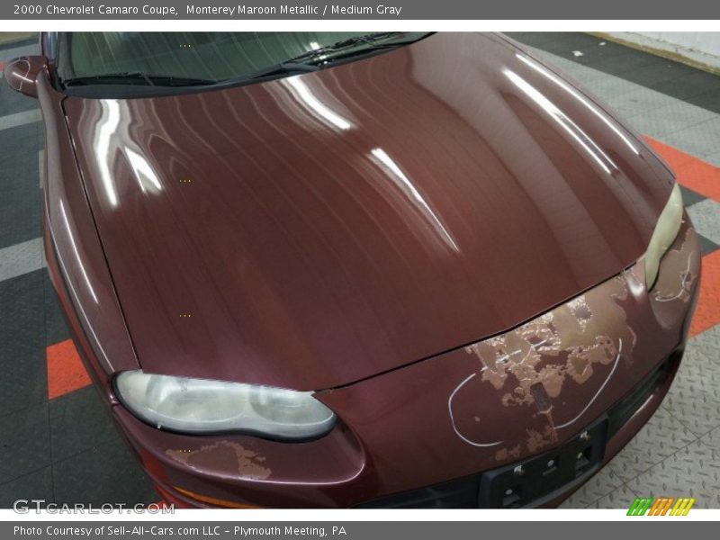 Monterey Maroon Metallic / Medium Gray 2000 Chevrolet Camaro Coupe