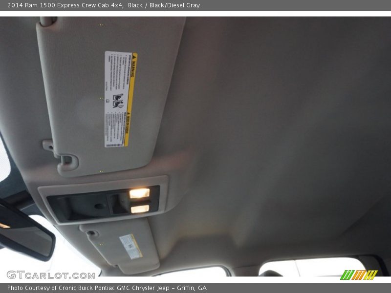 Black / Black/Diesel Gray 2014 Ram 1500 Express Crew Cab 4x4