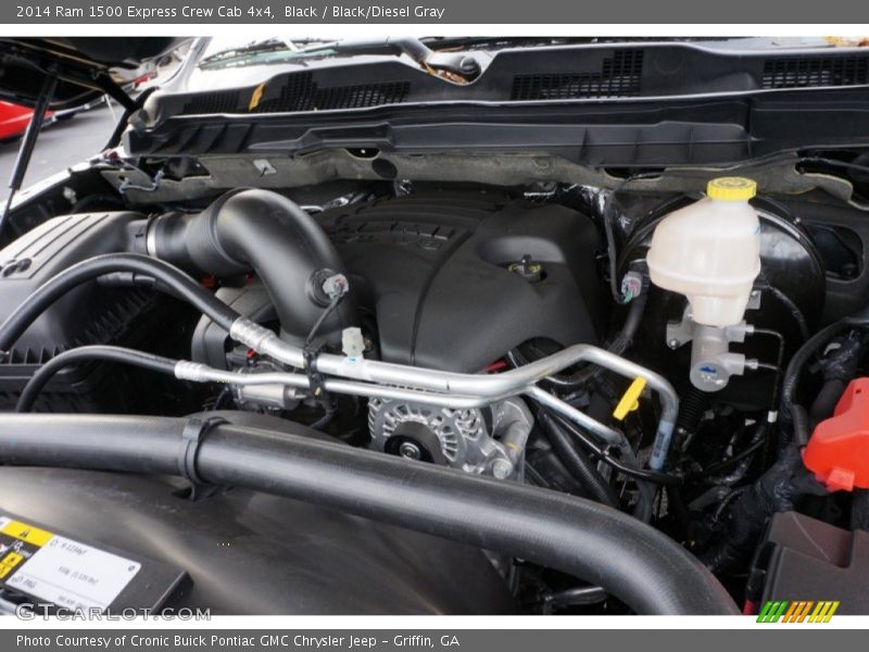 Black / Black/Diesel Gray 2014 Ram 1500 Express Crew Cab 4x4