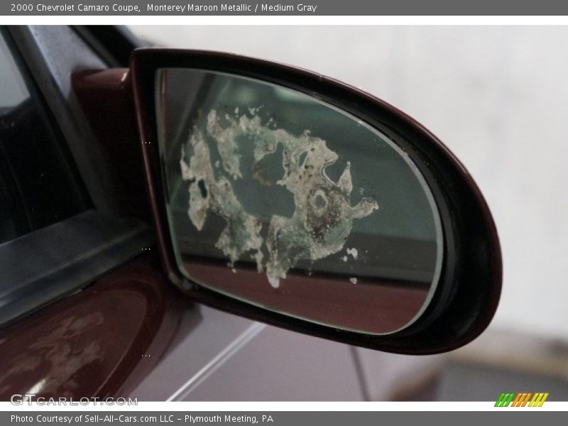 Monterey Maroon Metallic / Medium Gray 2000 Chevrolet Camaro Coupe