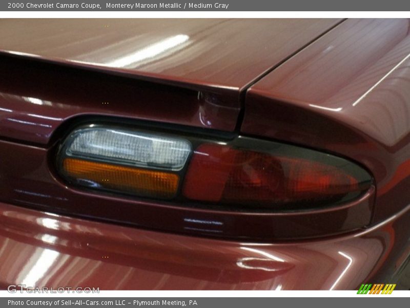 Monterey Maroon Metallic / Medium Gray 2000 Chevrolet Camaro Coupe