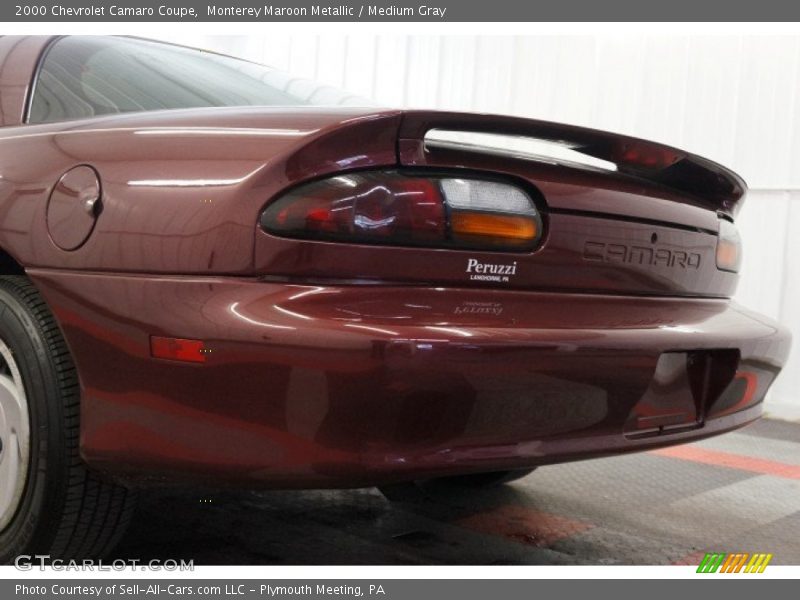 Monterey Maroon Metallic / Medium Gray 2000 Chevrolet Camaro Coupe