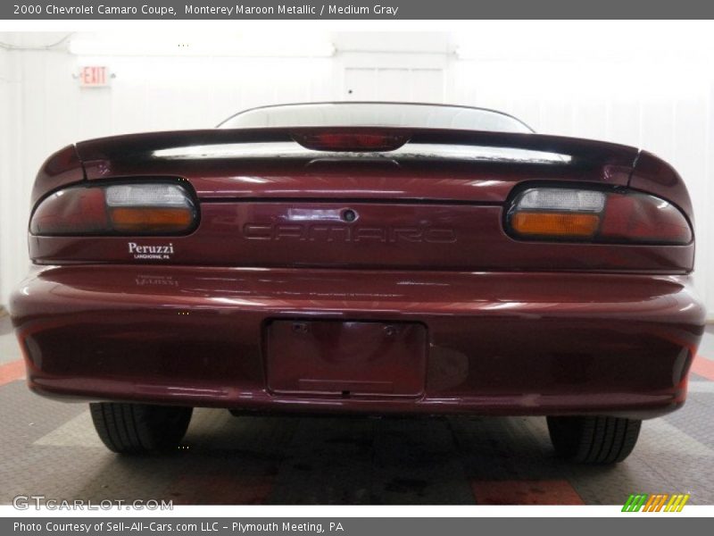 Monterey Maroon Metallic / Medium Gray 2000 Chevrolet Camaro Coupe