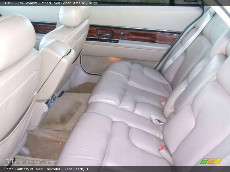Sea Green Metallic / Beige 1997 Buick LeSabre Limited