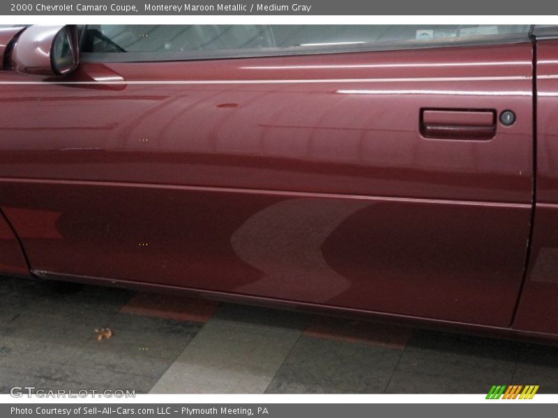 Monterey Maroon Metallic / Medium Gray 2000 Chevrolet Camaro Coupe