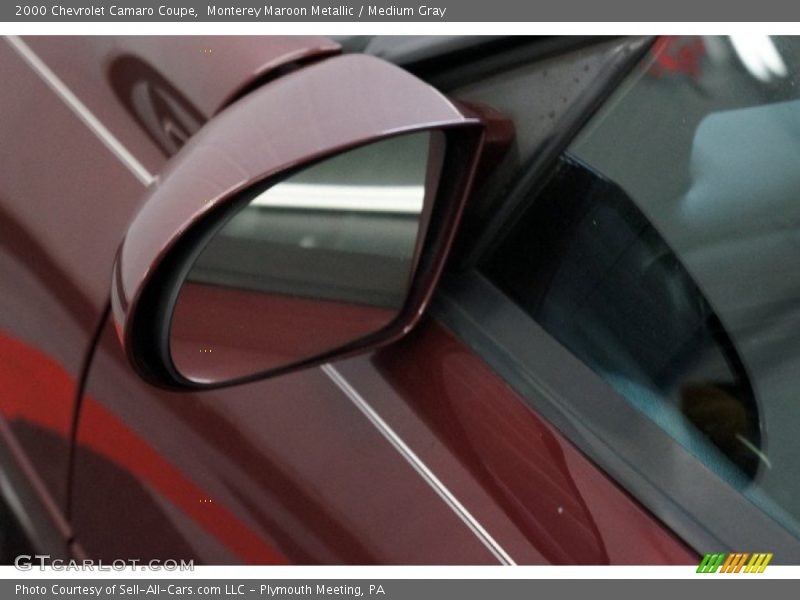 Monterey Maroon Metallic / Medium Gray 2000 Chevrolet Camaro Coupe
