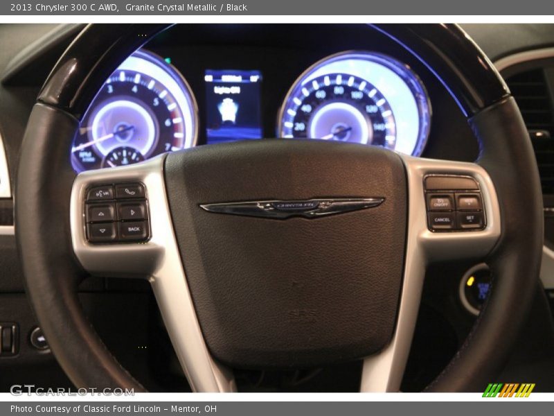 Granite Crystal Metallic / Black 2013 Chrysler 300 C AWD