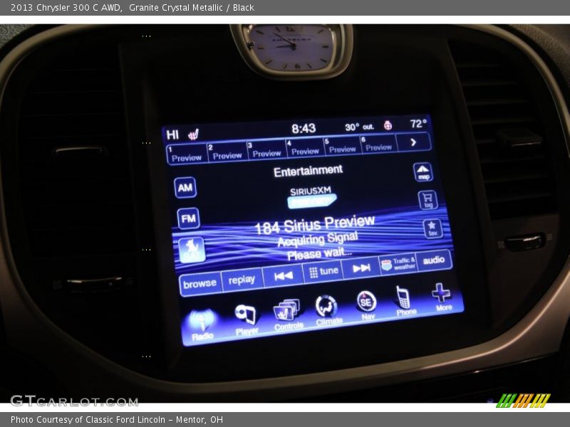 Granite Crystal Metallic / Black 2013 Chrysler 300 C AWD