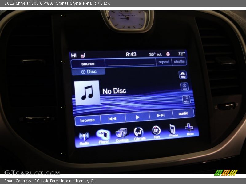 Granite Crystal Metallic / Black 2013 Chrysler 300 C AWD