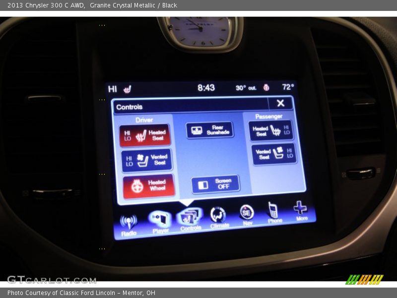 Granite Crystal Metallic / Black 2013 Chrysler 300 C AWD