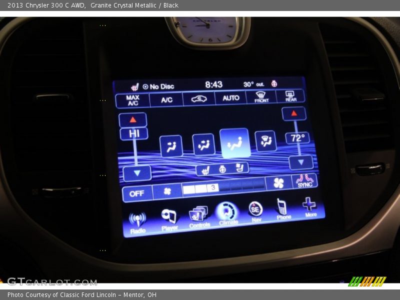Granite Crystal Metallic / Black 2013 Chrysler 300 C AWD