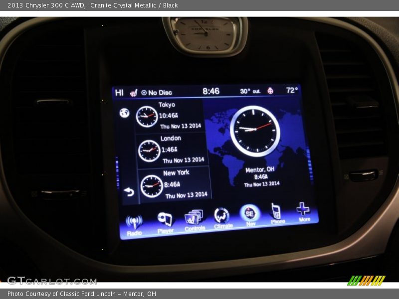 Granite Crystal Metallic / Black 2013 Chrysler 300 C AWD