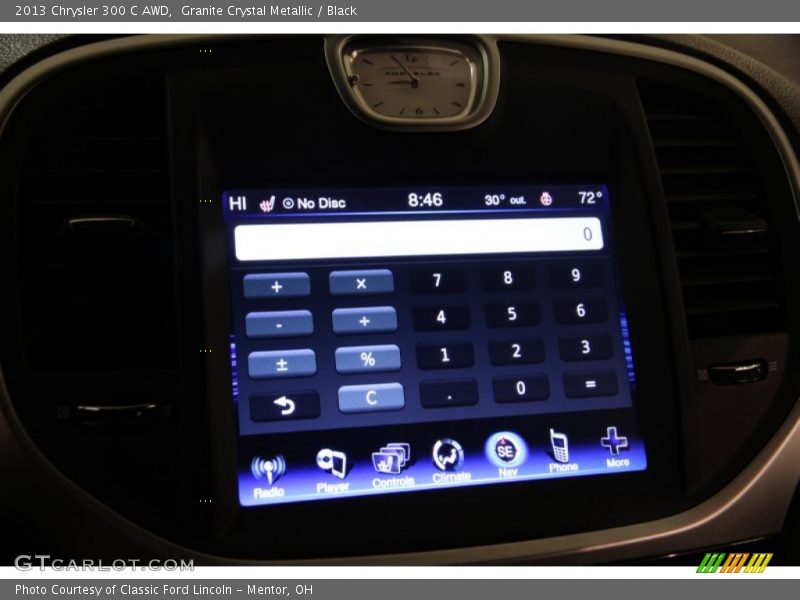 Granite Crystal Metallic / Black 2013 Chrysler 300 C AWD