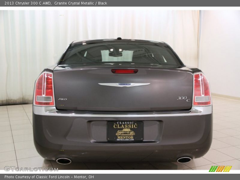 Granite Crystal Metallic / Black 2013 Chrysler 300 C AWD