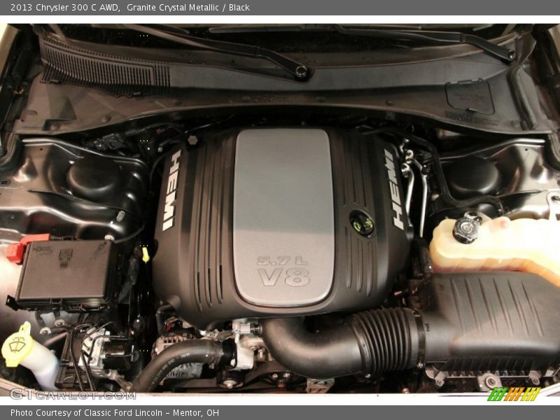 Granite Crystal Metallic / Black 2013 Chrysler 300 C AWD