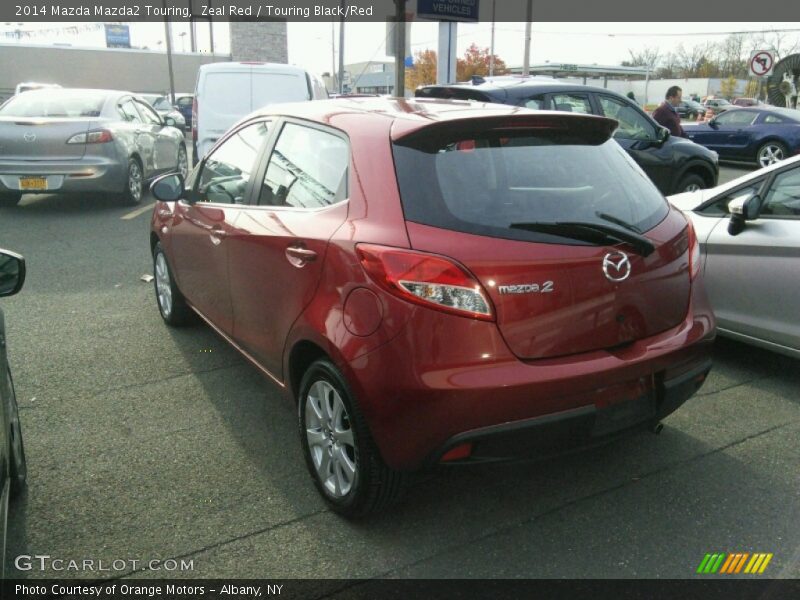 Zeal Red / Touring Black/Red 2014 Mazda Mazda2 Touring