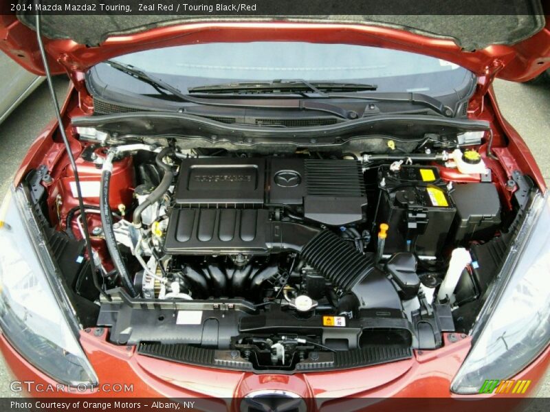  2014 Mazda2 Touring Engine - 1.5 Liter DOHC 16-Valve VVT 4 Cylinder
