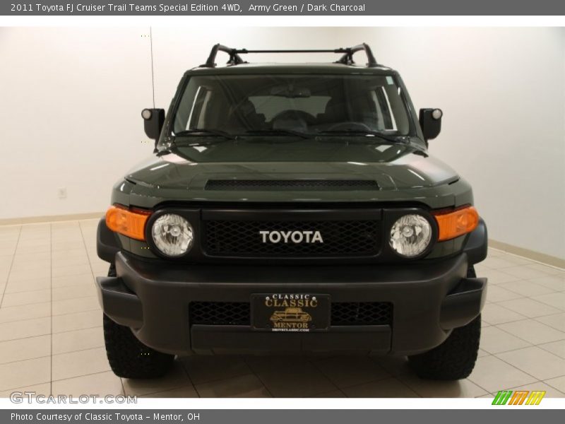 Army Green / Dark Charcoal 2011 Toyota FJ Cruiser Trail Teams Special Edition 4WD