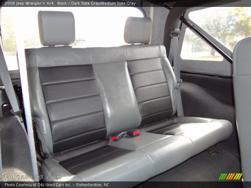 Black / Dark Slate Gray/Medium Slate Gray 2008 Jeep Wrangler X 4x4