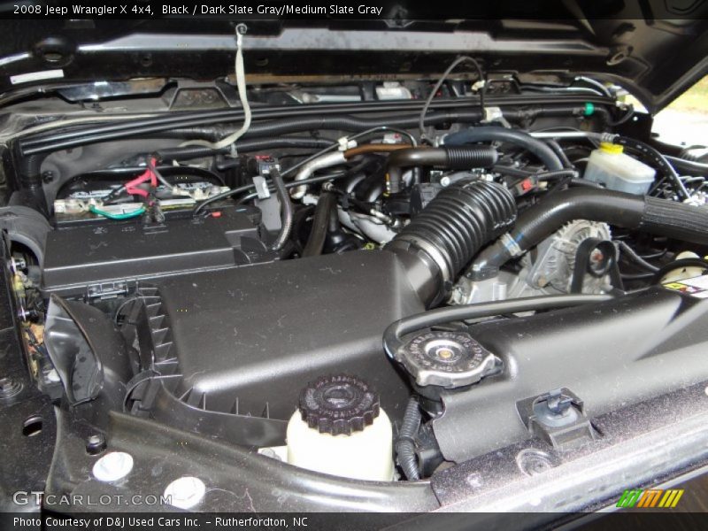 Black / Dark Slate Gray/Medium Slate Gray 2008 Jeep Wrangler X 4x4