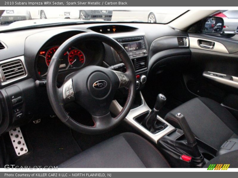 Spark Silver Metallic / Carbon Black 2010 Subaru Impreza WRX Sedan