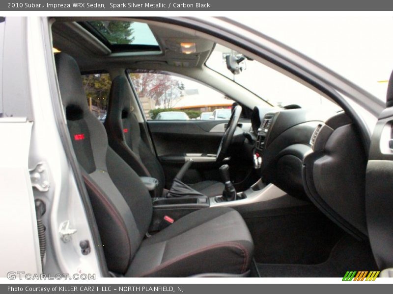 Spark Silver Metallic / Carbon Black 2010 Subaru Impreza WRX Sedan