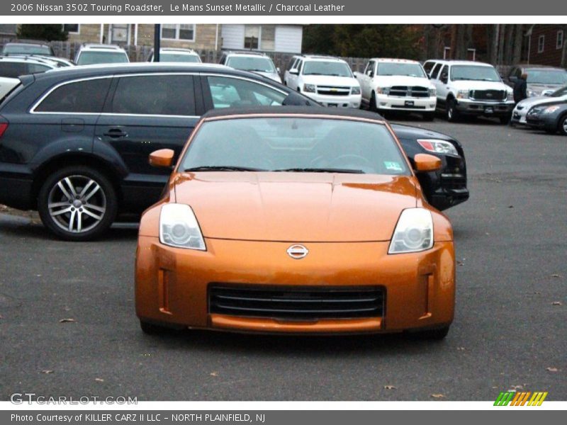 Le Mans Sunset Metallic / Charcoal Leather 2006 Nissan 350Z Touring Roadster