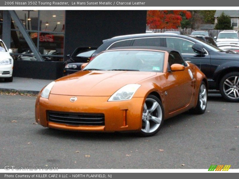 Le Mans Sunset Metallic / Charcoal Leather 2006 Nissan 350Z Touring Roadster