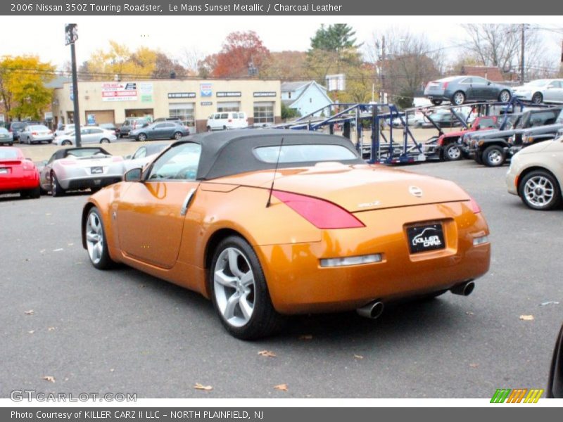 Le Mans Sunset Metallic / Charcoal Leather 2006 Nissan 350Z Touring Roadster