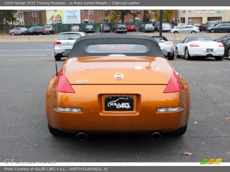 Le Mans Sunset Metallic / Charcoal Leather 2006 Nissan 350Z Touring Roadster
