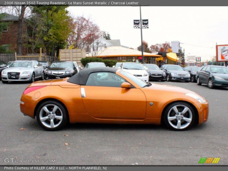 Le Mans Sunset Metallic / Charcoal Leather 2006 Nissan 350Z Touring Roadster