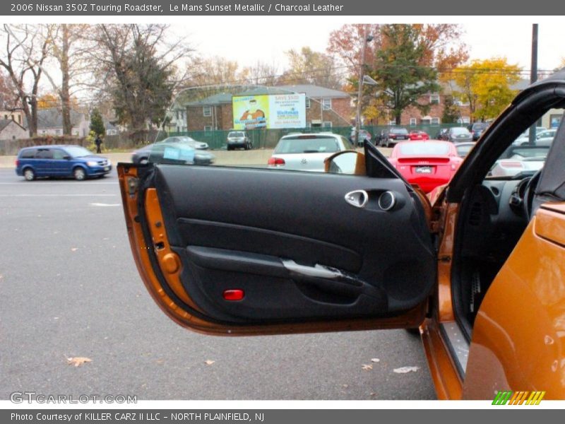 Le Mans Sunset Metallic / Charcoal Leather 2006 Nissan 350Z Touring Roadster