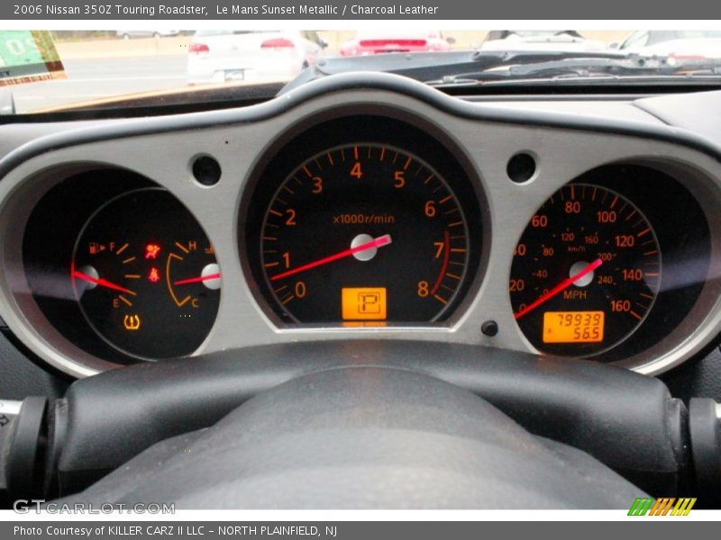 Le Mans Sunset Metallic / Charcoal Leather 2006 Nissan 350Z Touring Roadster
