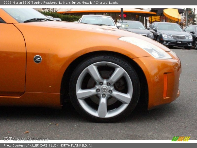 Le Mans Sunset Metallic / Charcoal Leather 2006 Nissan 350Z Touring Roadster