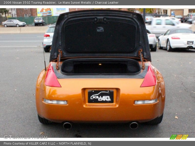 Le Mans Sunset Metallic / Charcoal Leather 2006 Nissan 350Z Touring Roadster