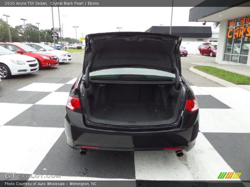 Crystal Black Pearl / Ebony 2010 Acura TSX Sedan