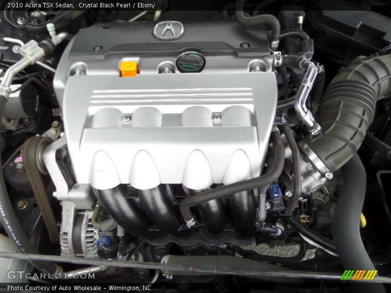 Crystal Black Pearl / Ebony 2010 Acura TSX Sedan
