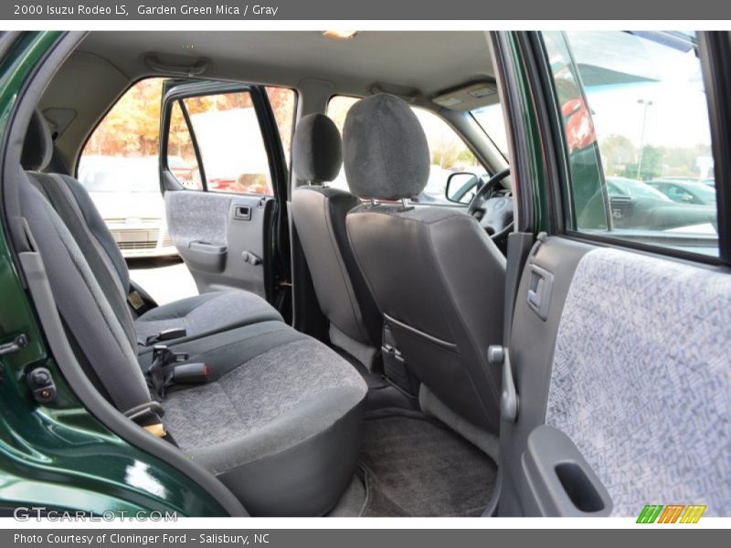 Garden Green Mica / Gray 2000 Isuzu Rodeo LS