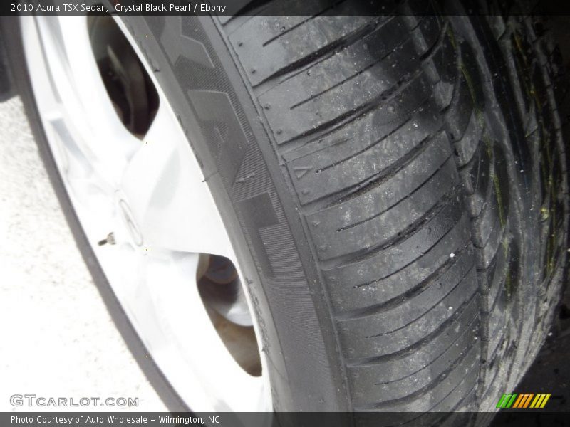 Crystal Black Pearl / Ebony 2010 Acura TSX Sedan