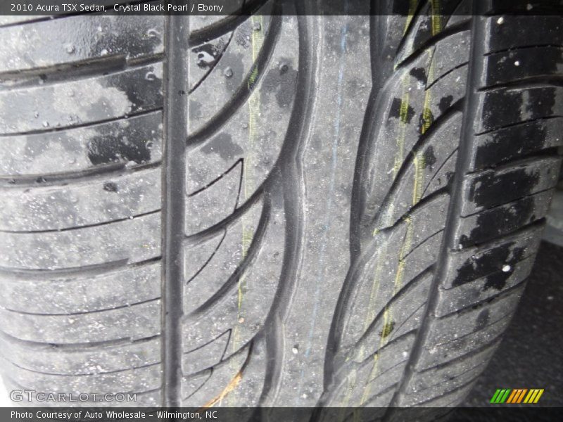Crystal Black Pearl / Ebony 2010 Acura TSX Sedan