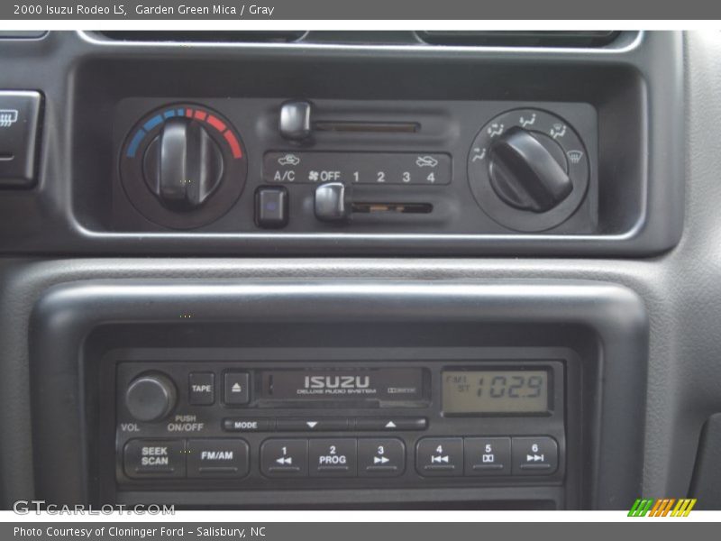 Controls of 2000 Rodeo LS