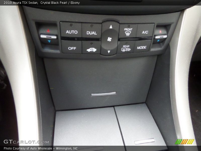 Crystal Black Pearl / Ebony 2010 Acura TSX Sedan