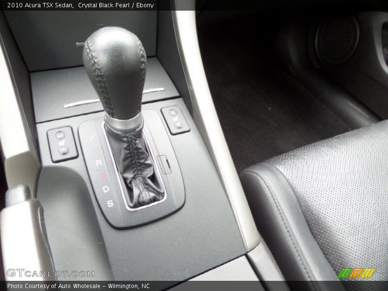 Crystal Black Pearl / Ebony 2010 Acura TSX Sedan