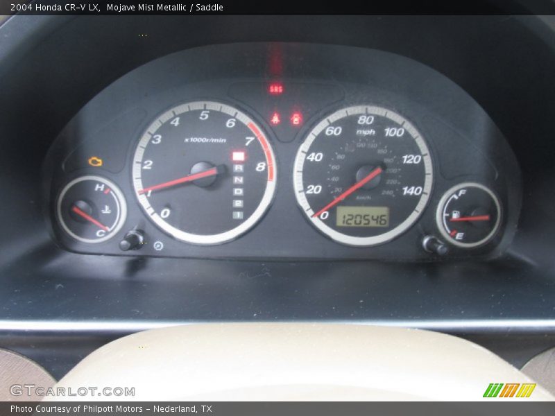 Mojave Mist Metallic / Saddle 2004 Honda CR-V LX