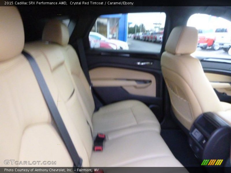 Crystal Red Tintcoat / Caramel/Ebony 2015 Cadillac SRX Performance AWD