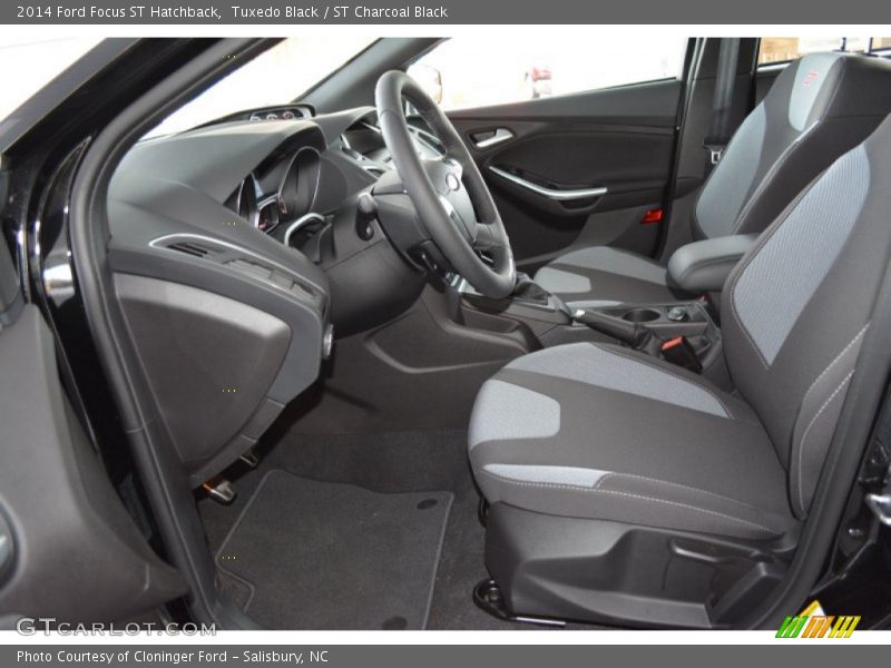 Tuxedo Black / ST Charcoal Black 2014 Ford Focus ST Hatchback