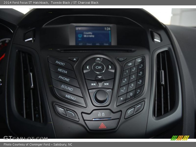 Tuxedo Black / ST Charcoal Black 2014 Ford Focus ST Hatchback